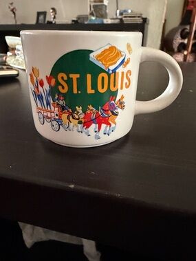 St. Louis White Ceramic espresso cup